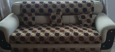 5 seater sofa set with center table for sale