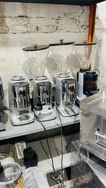 Auto coffee grinder+ manual grinder 15