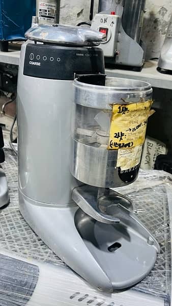 Auto coffee grinder+ manual grinder 18