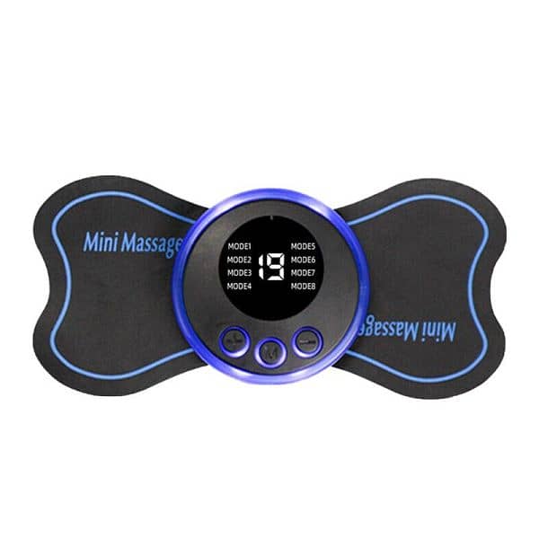 EMS Rechargeable Portable Butterfly Neck Massager 1