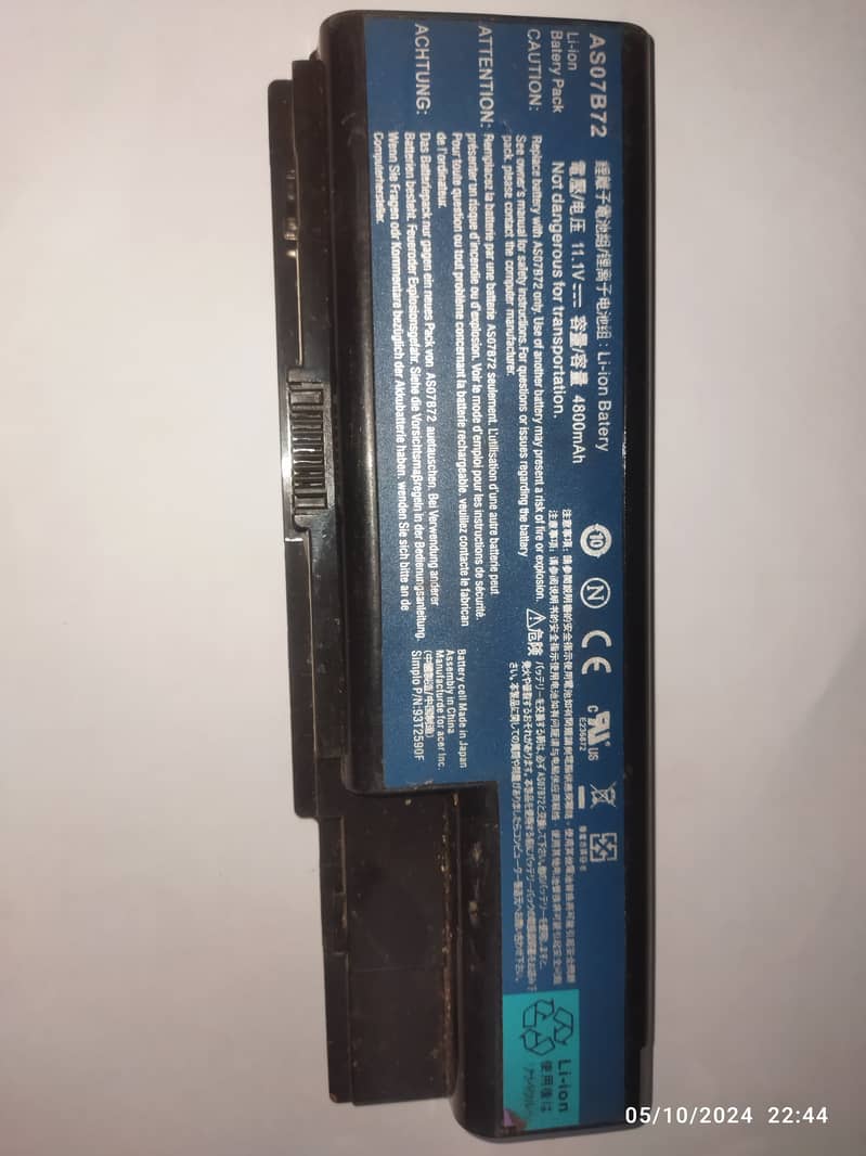 Lenovo ThinkPad R400 T400 4400mAh 6 Cell Battery Lenovo FRU 92P1137 5