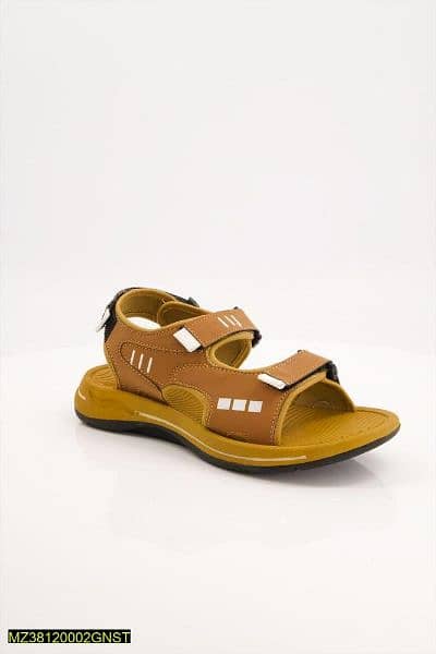 Men's synthetic leather casual sandals 1