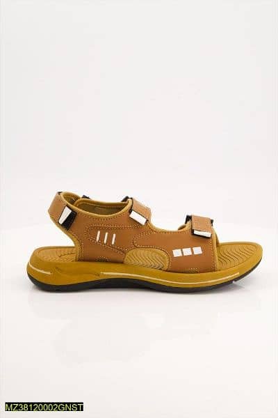 Men's synthetic leather casual sandals 4