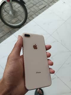 Iphone 8 plus PTA Approved Golden 64 GB 10/10 condition