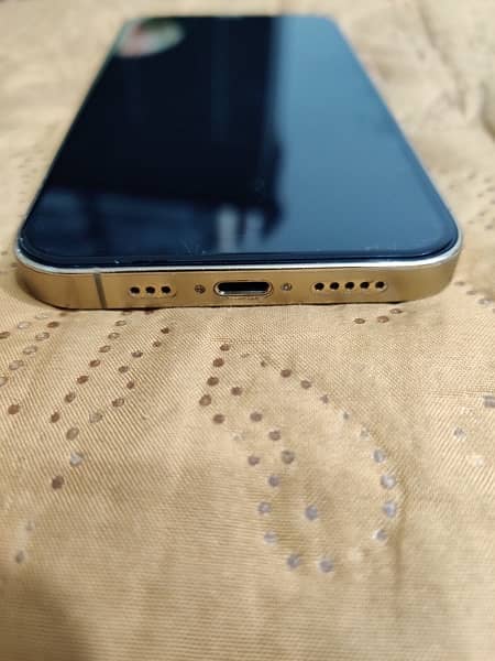 iphone 12 pro gold PTA approved both physical + Esim 4