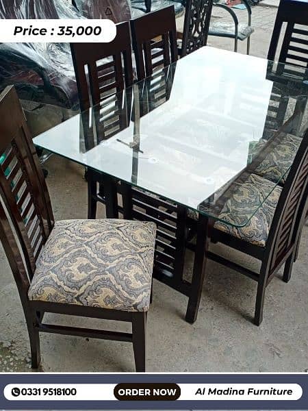 Modern Style Dining table 6 seater 3