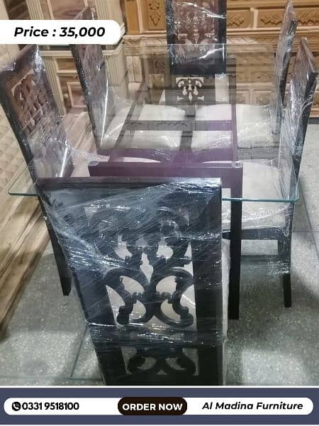 Modern Style Dining table 6 seater 4