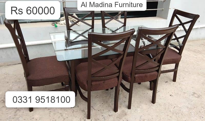 Modern Style Dining table 6 seater 16
