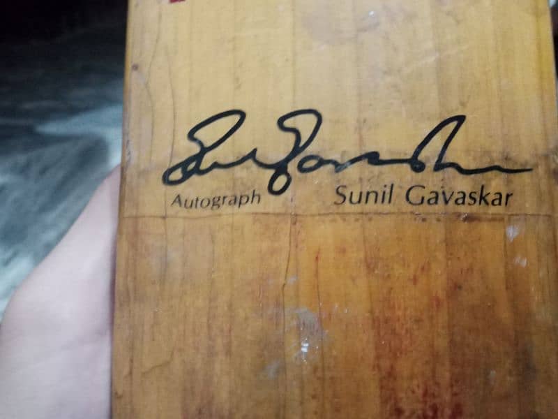 sg original sunny tonny Sunil gavaskar signature bat 3