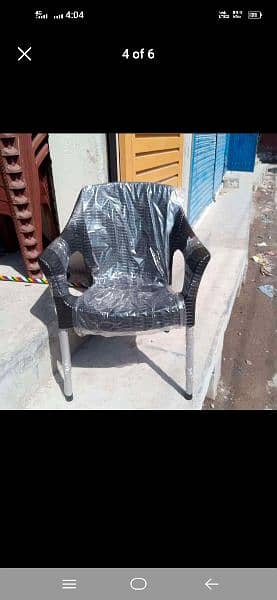 Chair pure Plastic Good quality 6