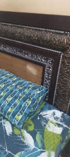 King size bed good condition 1