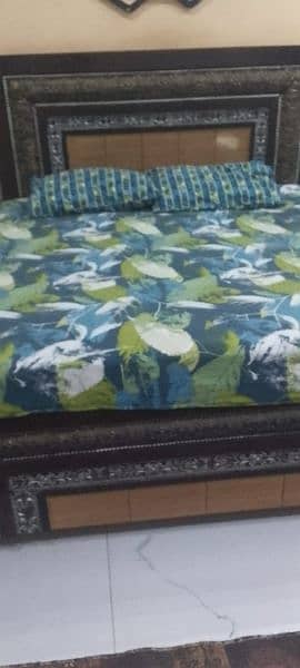 King size bed good condition 6