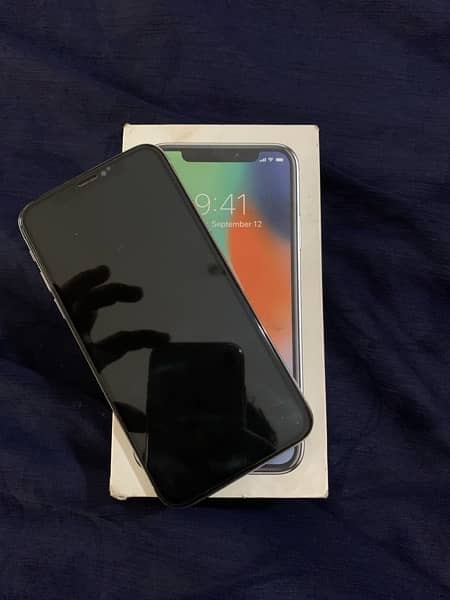 iPhone x pta approved with box 0