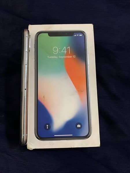 iPhone x pta approved with box 2