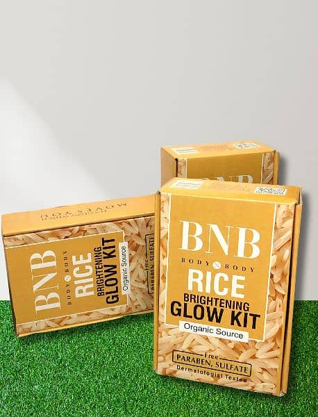 BNB Rice Kit + FREE SERUM Available on COD! 2