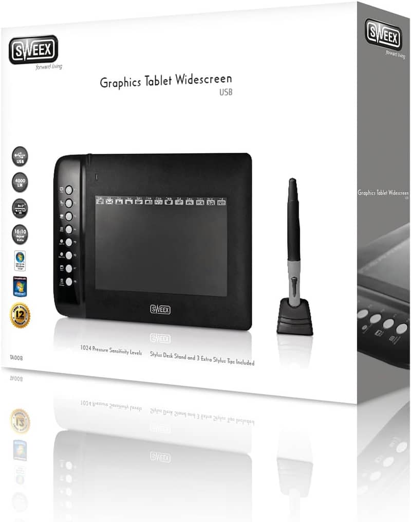 Sweex Graphics Tablet Widescreen 1