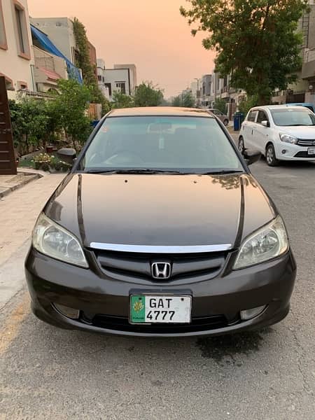 Honda Civic EXi 2005 it is sold 0