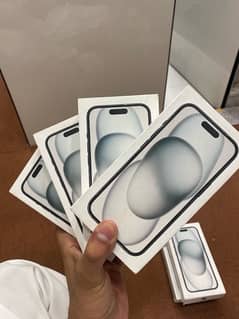 iphone 15 C/A version  brand new box pack non active  (128)gb 4