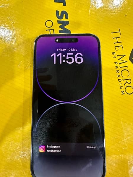 iphone 14 pro max deep purple LLA jv 256gb 4