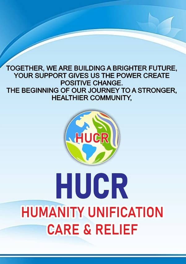 Humanity Unification Care & Relief (HUCR) 1
