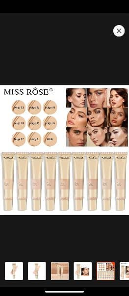 Miss Rose silk flawless foundation 30ml 4