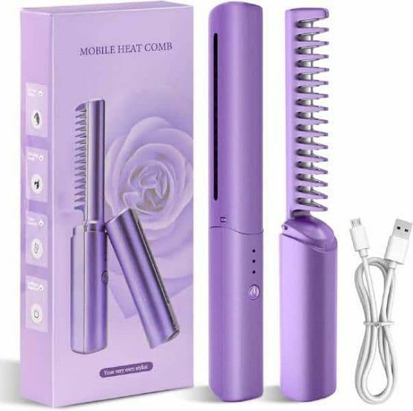hair straightener rechargeable 1