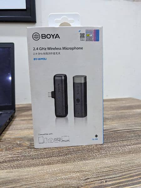 Boya Wireless Mic (BY-WM3U) 0