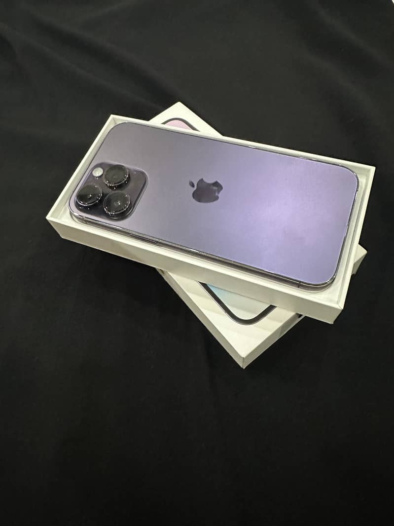 iPhone 14 Pro Max Deep Purple PTA Approved - 256 GB 1