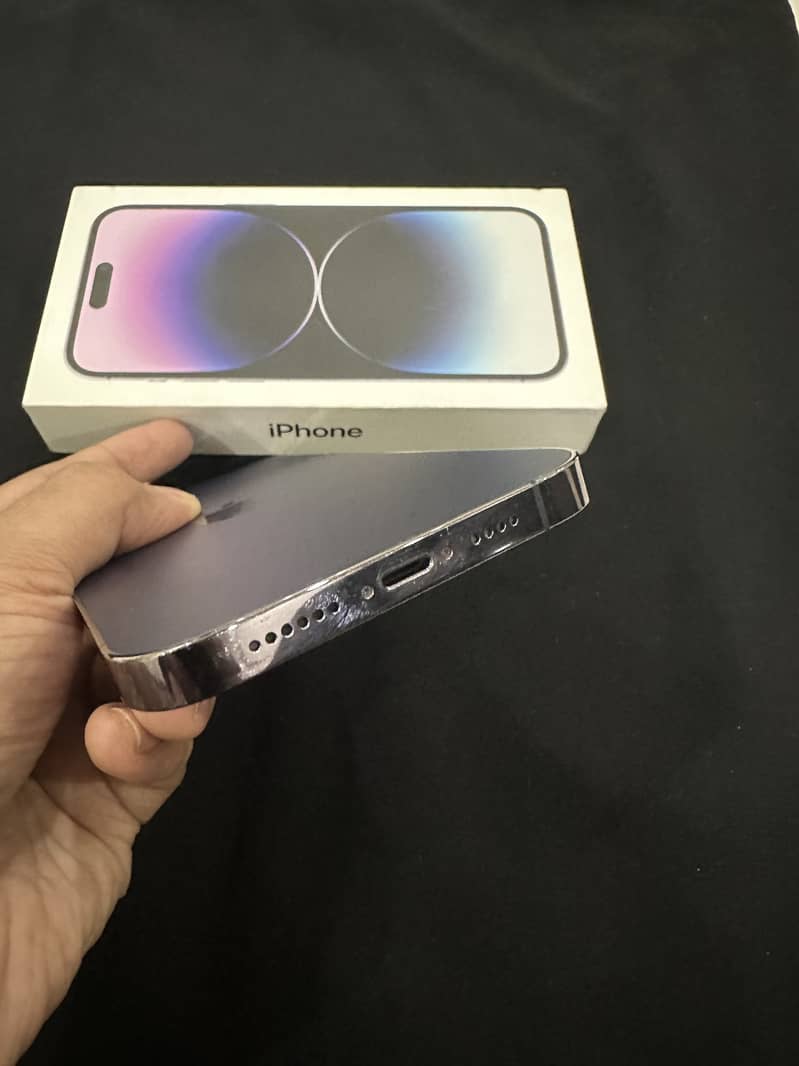 iPhone 14 Pro Max Deep Purple PTA Approved - 256 GB 2