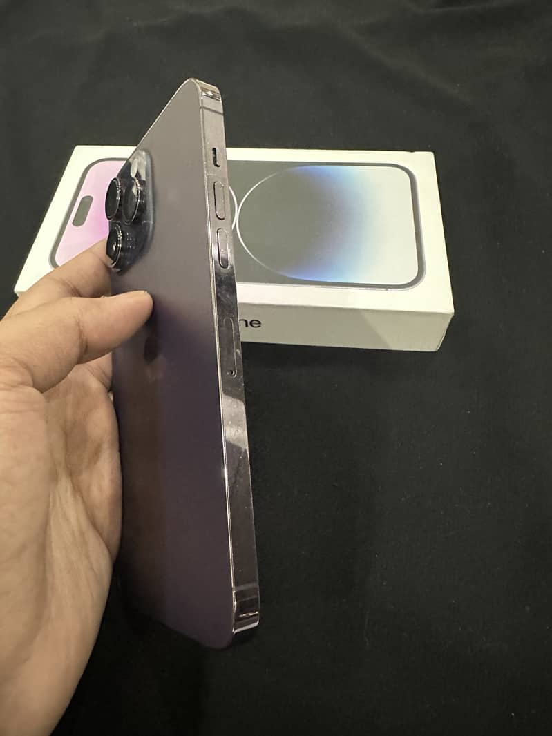 iPhone 14 Pro Max Deep Purple PTA Approved - 256 GB 3