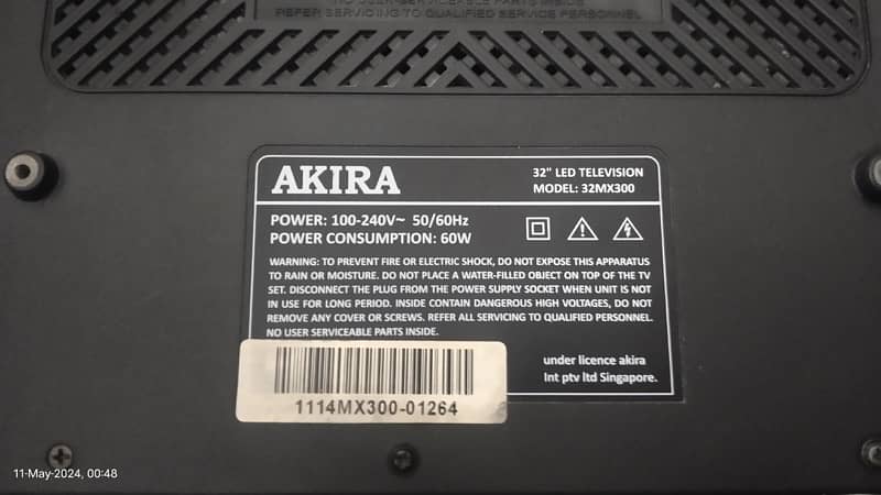 Akira led 32 inches 6