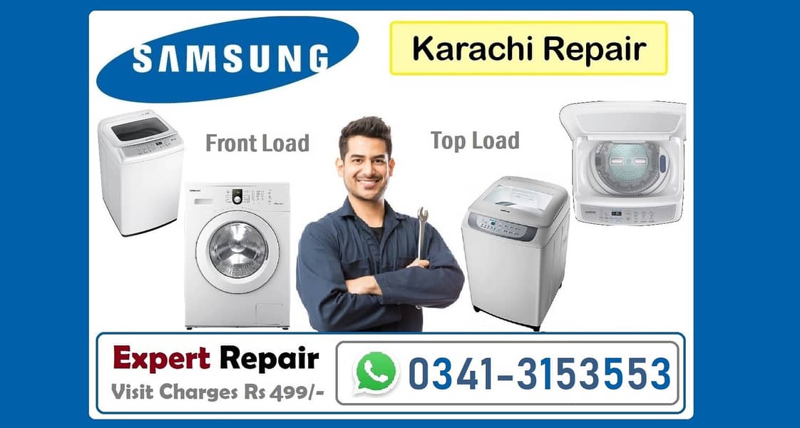 Samsung Karachi Expert Fully Automatic Washing Machine 0