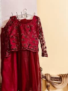 Designer Lehnga Choli 3 pc, Embroidered Formal/wedding wear, Shadi
