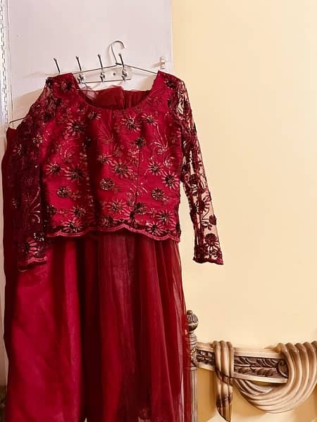 Designer Lehnga Choli 3 pc, Embroidered dress, formal wear 0