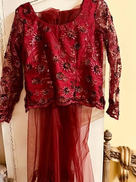 Designer Lehnga Choli 3 pc, Embroidered dress, formal wear 1