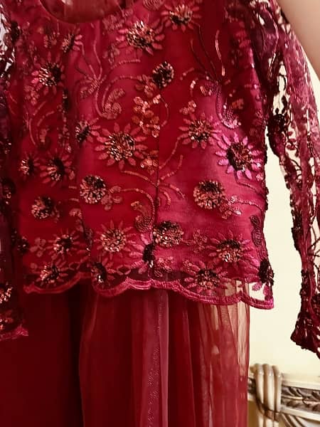 Designer Lehnga Choli 3 pc, Embroidered dress, formal wear 7