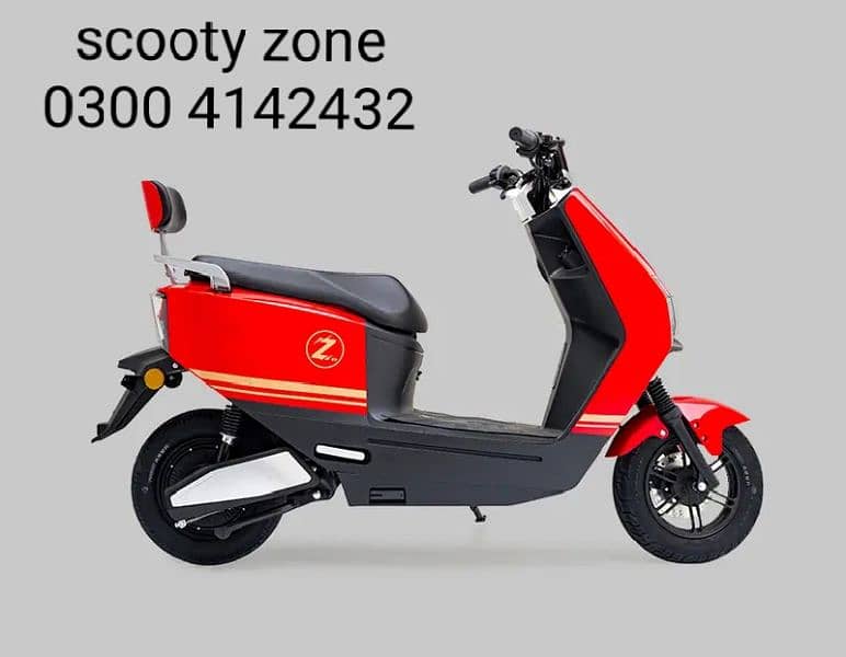 Z evee electric scooty brand new with 1 year warranty # 03004142432# 10