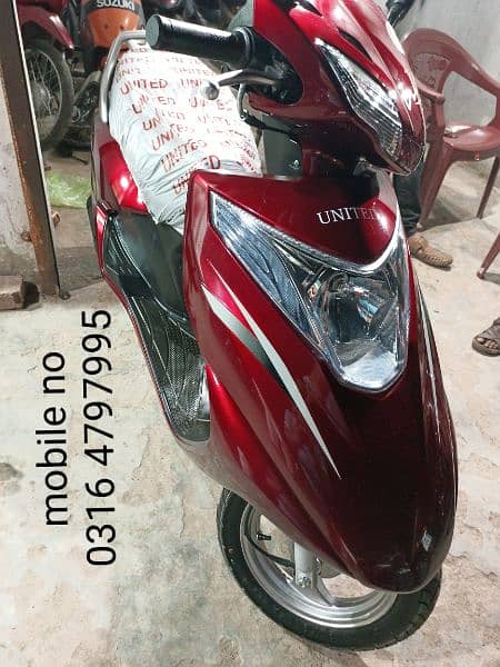 united scooter 100cc available contact#0316 4797995# 5