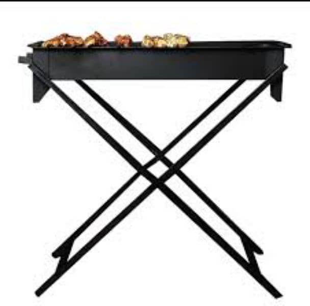 BBQ Grill | BBQ Heavy Grill High Quality Stand 3 Feet Height Stand 1