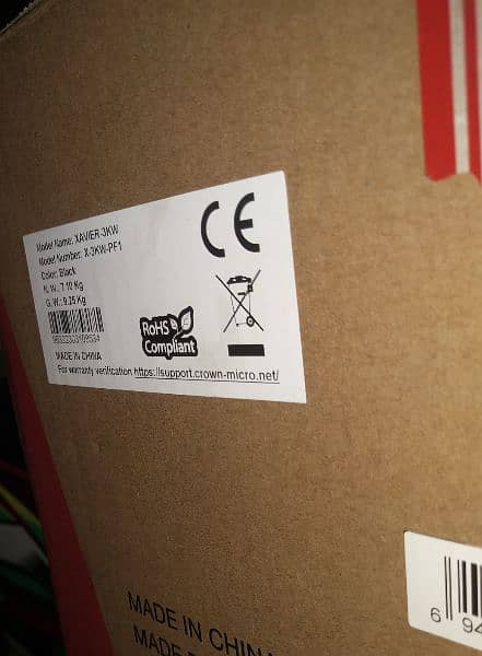 Crawn Xavier brand new box pack 4 KVA 3000 watt 1