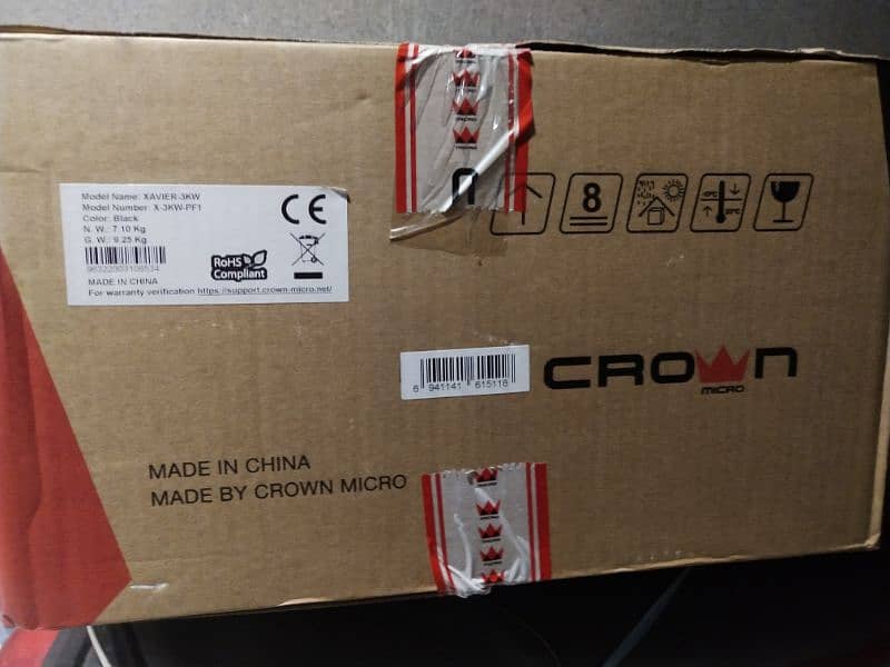 Crawn Xavier brand new box pack 4 KVA 3000 watt 3