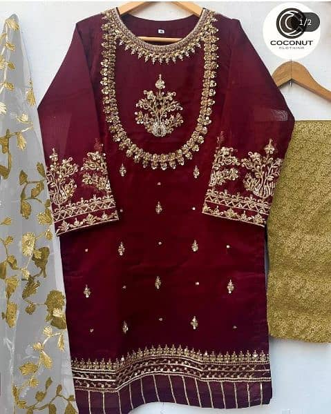 different fabric size medium price all dressed same 2500 with dc . 3