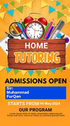 Home Tuition Sentor available