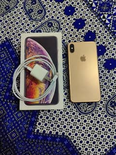 iPhone XSMax 64gb Dual PTA approved. Contact no 03030075400