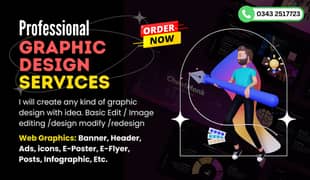 I will do any graphic design, redesign work