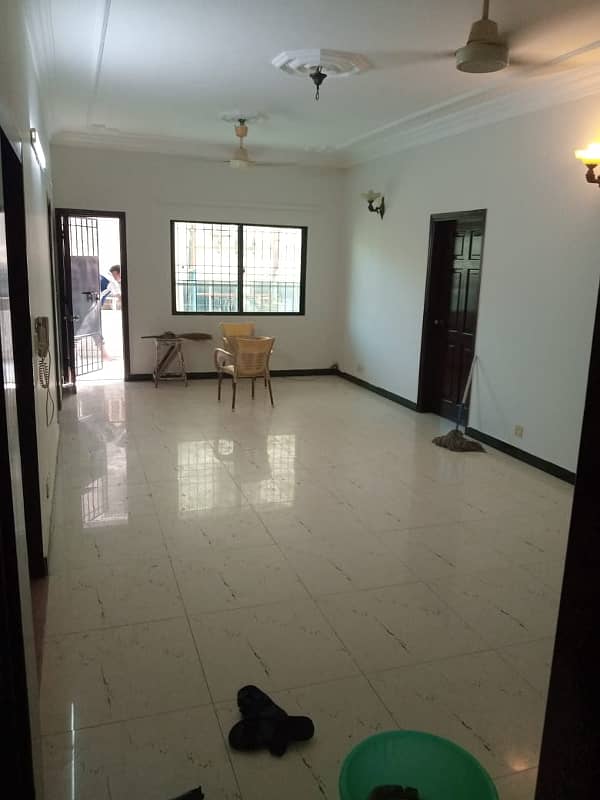 Apartment for rent 3 bed dd 1800 sq feet DHA phase 6 nishat commercial Karachi 7