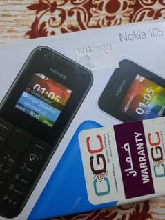 nokia 105 brand new mobile just box open no insert sim charger and box