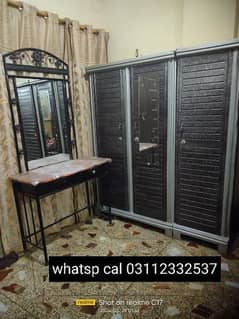 iron bedroom set without matress in lalukhet 03112332537