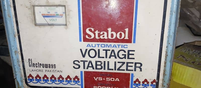 voltage stabilizer Stabol Original 0