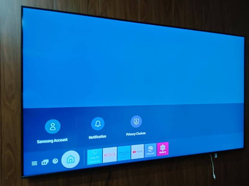 Samsung 65" 4k smart led tv 4